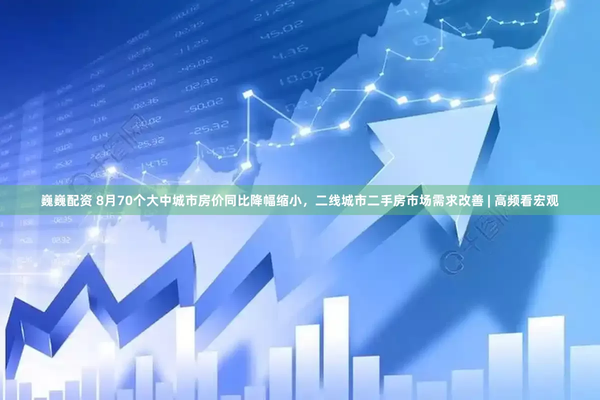 巍巍配资 8月70个大中城市房价同比降幅缩小，二线城市二手房市场需求改善 | 高频看宏观